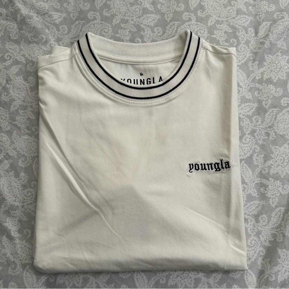 White Teeshirt from YoungLA